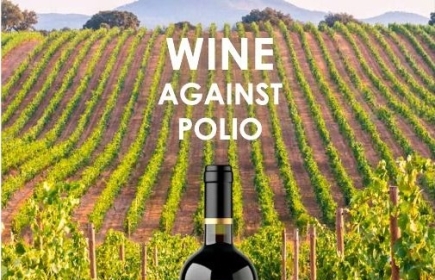 Wine against polio