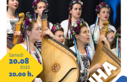 Concert Chorale DZINHA (chorale ukrainienne) - Eglise abbatiale de Hastière